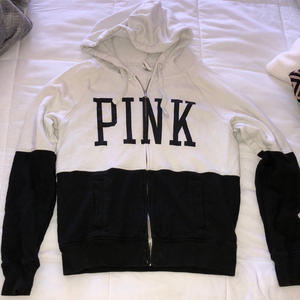 PINK zip hoodie